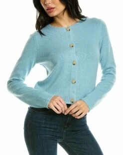 Vince Button Wool & Cashmere-Blend Cardigan Women Sweaters & Knits