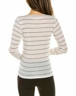 Vince Striped Rib Top Women Sweaters & Knits 6 Vince Striped Rib Top Women Sweaters & Knits -Vince shop 1411378471 RLLZ 2