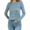 Vince Stripe Crew T-Shirt Women Sweaters & Knits -Vince shop 1411415425 RLLZ 1