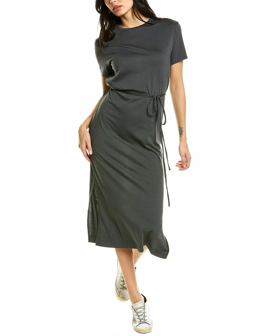 Vince Tie Waist T-Shirt Dress Women Dresses 3 Vince Tie Waist T-Shirt Dress Women Dresses