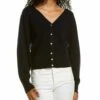 Vince Mini Button Raglan Wool & Cashmere-Blend Cardigan Women Sweaters & Knits -Vince shop 1411450046 RLLZ 1