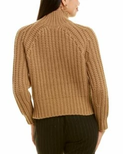 Vince Ribbed Turtleneck Wool & Cashmere-Blend Sweater Women Sweaters & Knits -Vince shop 1411453063 RLLZ 2