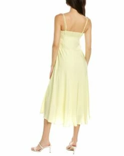 Vince Double Layer Midi Dress Women Dresses -Vince shop 1411462706 RLLZ 2