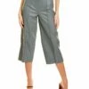 Vince Leather Crop Wide Pant Women Pants -Vince shop 1411493186 RLLZ 1