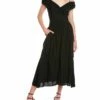 Vince Off-Shoulder Twist Dress Women Dresses 2 Vince Off-Shoulder Twist Dress Women Dresses -Vince shop 1411514576 RLLZ 1