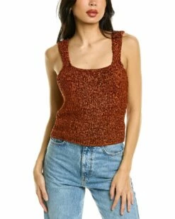 Vince Textured Tank Women Sweaters & Knits