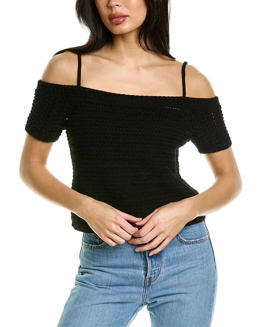 Vince Cold-Shoulder Top Women Sweaters & Knits 3 Vince Cold-Shoulder Top Women Sweaters & Knits