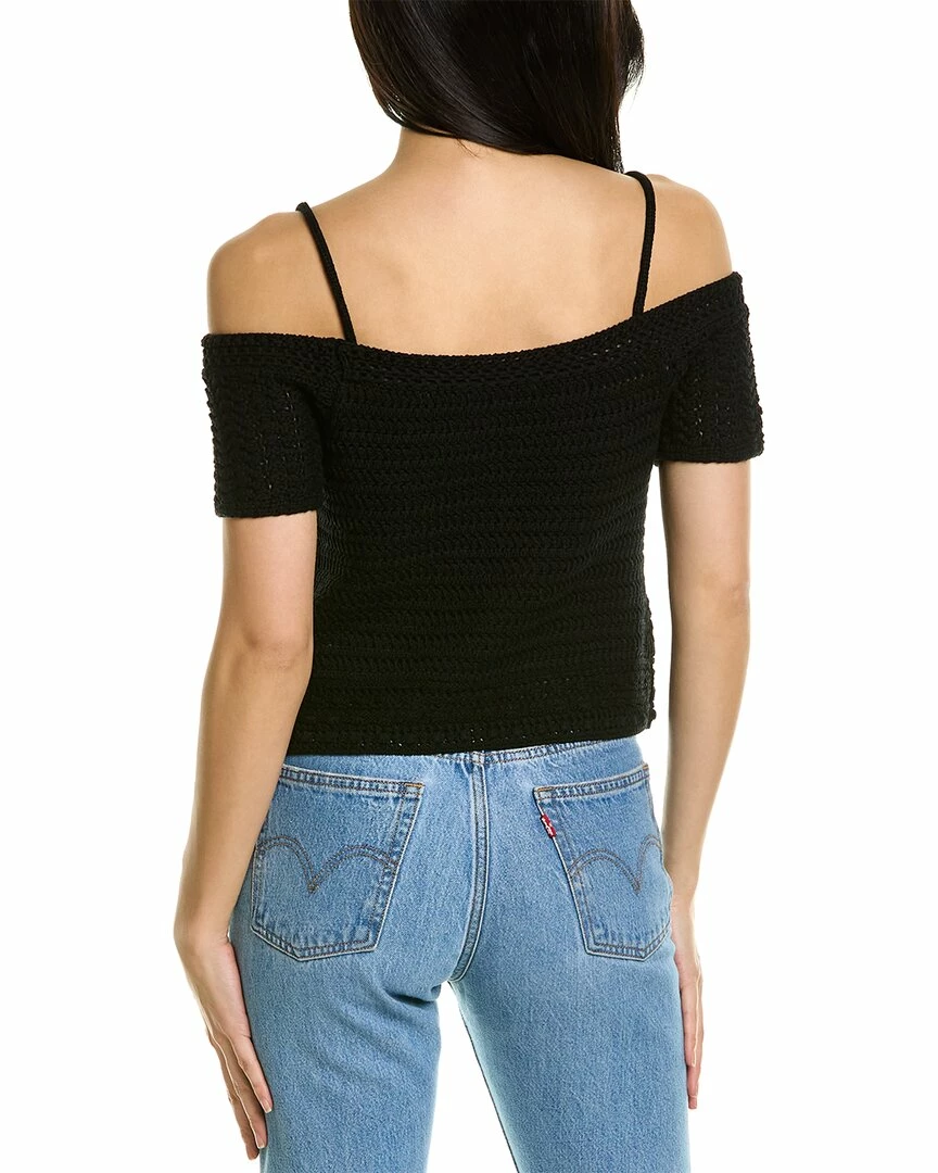 Vince Cold-Shoulder Top Women Sweaters & Knits 4 Vince Cold-Shoulder Top Women Sweaters & Knits - Image 2