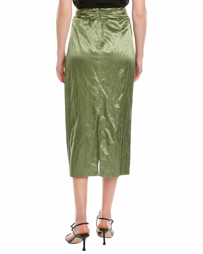 Vince Twist Front Skirt Women Skirts 4 Vince Twist Front Skirt Women Skirts - Image 2