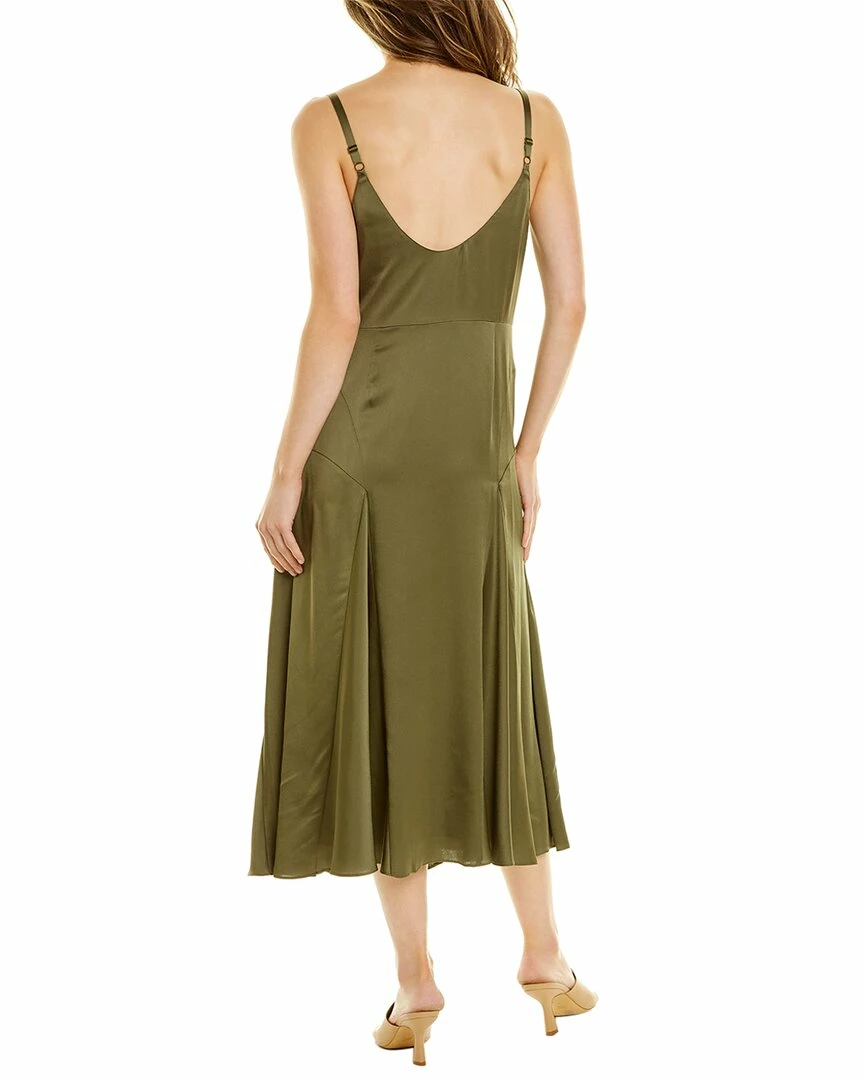 Vince Paneled Midi Dress Women Dresses 4 Vince Paneled Midi Dress Women Dresses - Image 2