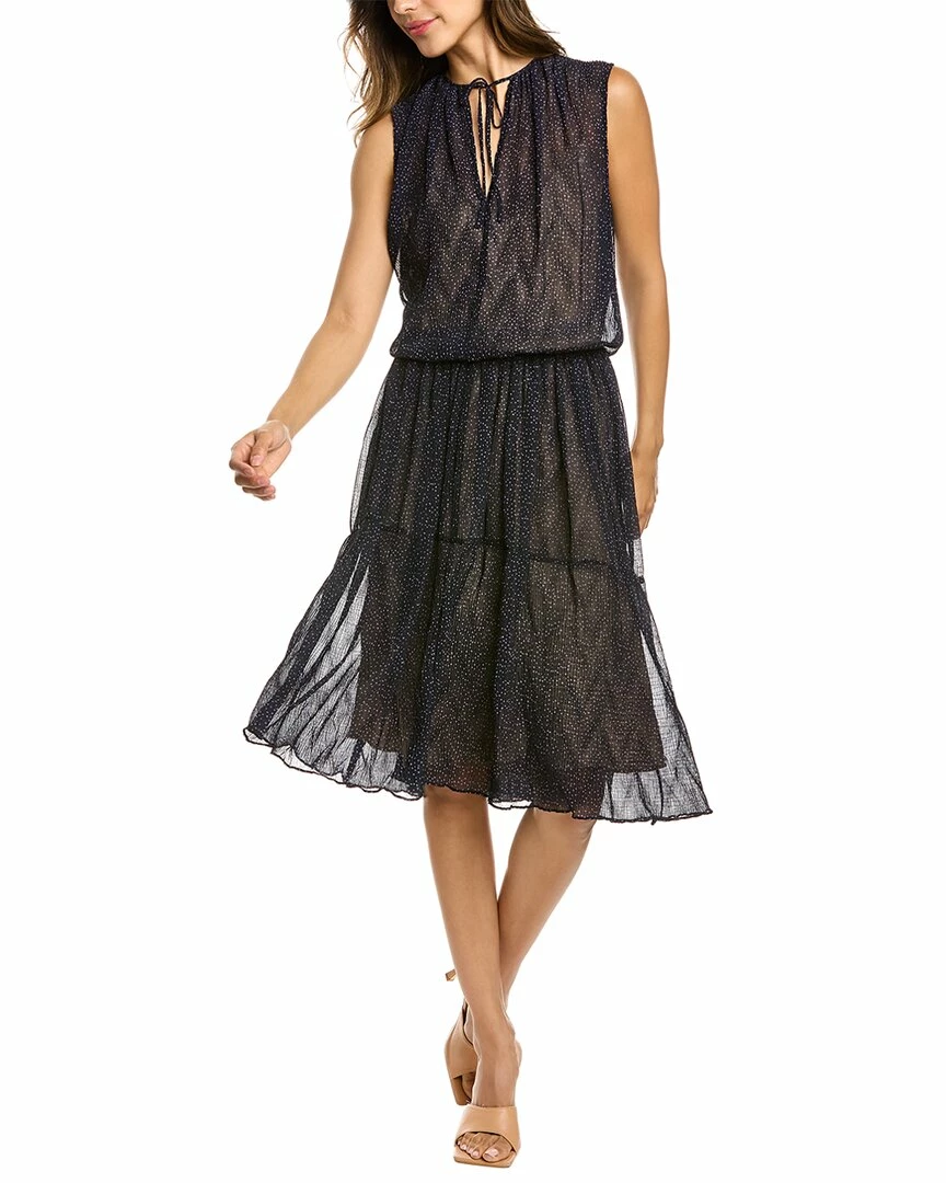 Vince Starry Dot Dress Women Dresses 3 Vince Starry Dot Dress Women Dresses