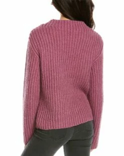 Vince Ribbed Funnel Neck Alpaca & Wool-Blend Sweater Women Sweaters & Knits -Vince shop 1411622549 RLLZ 2