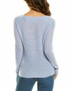Vince Scoop Neck Mohair & Wool-Blend Pullover Women Sweaters & Knits -Vince shop 1411627465 RLLZ 2