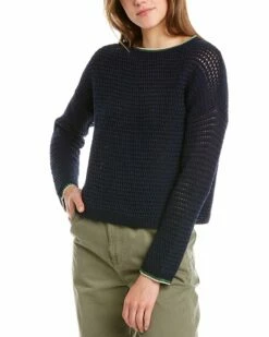 Vince Crochet Pullover Women Sweaters & Knits
