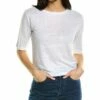 Vince Relaxed Linen T-Shirt Women Sweaters & Knits -Vince shop 1411659224 RLLZ 1