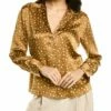 Vince Tossed Dot Silk Blouse Women Tops -Vince shop 1411681724 RLLZ 1