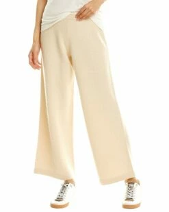 Vince Easy Wool & Cashmere-Blend Sweater Pant Women Pants