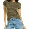 Vince Striped Essential T-Shirt Women Sweaters & Knits -Vince shop 1411704245 RLLZ 1