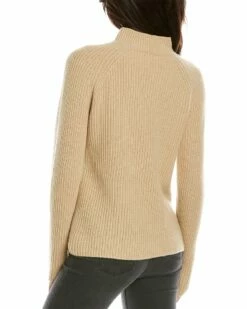 Vince Mock Neck Shaker Rib Cashmere Pullover Women Sweaters & Knits 6 Vince Mock Neck Shaker Rib Cashmere Pullover Women Sweaters & Knits -Vince shop 1411712009 RLLZ 2