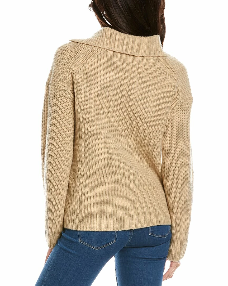 Vince V-Neck Collared Wool & Cashmere-Blend Pullover Women Sweaters & Knits 4 Vince V-Neck Collared Wool & Cashmere-Blend Pullover Women Sweaters & Knits - Image 2