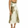 Vince Scoop Neck Velvet Slip Dress Women Dresses