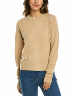 Vince Crewneck Wool & Cashmere-Blend Pullover Women Sweaters & Knits