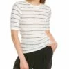 Vince Elbow-Sleeve T-Shirt Women Sweaters & Knits 2 Vince Elbow-Sleeve T-Shirt Women Sweaters & Knits -Vince shop 1411806828 RLLZ 1