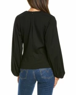 Vince Puff Sleeve Wool-Blend Top Women Tops -Vince shop 1411807055 RLLZ 2