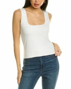 Vince Square Neck Tank Women Sweaters & Knits