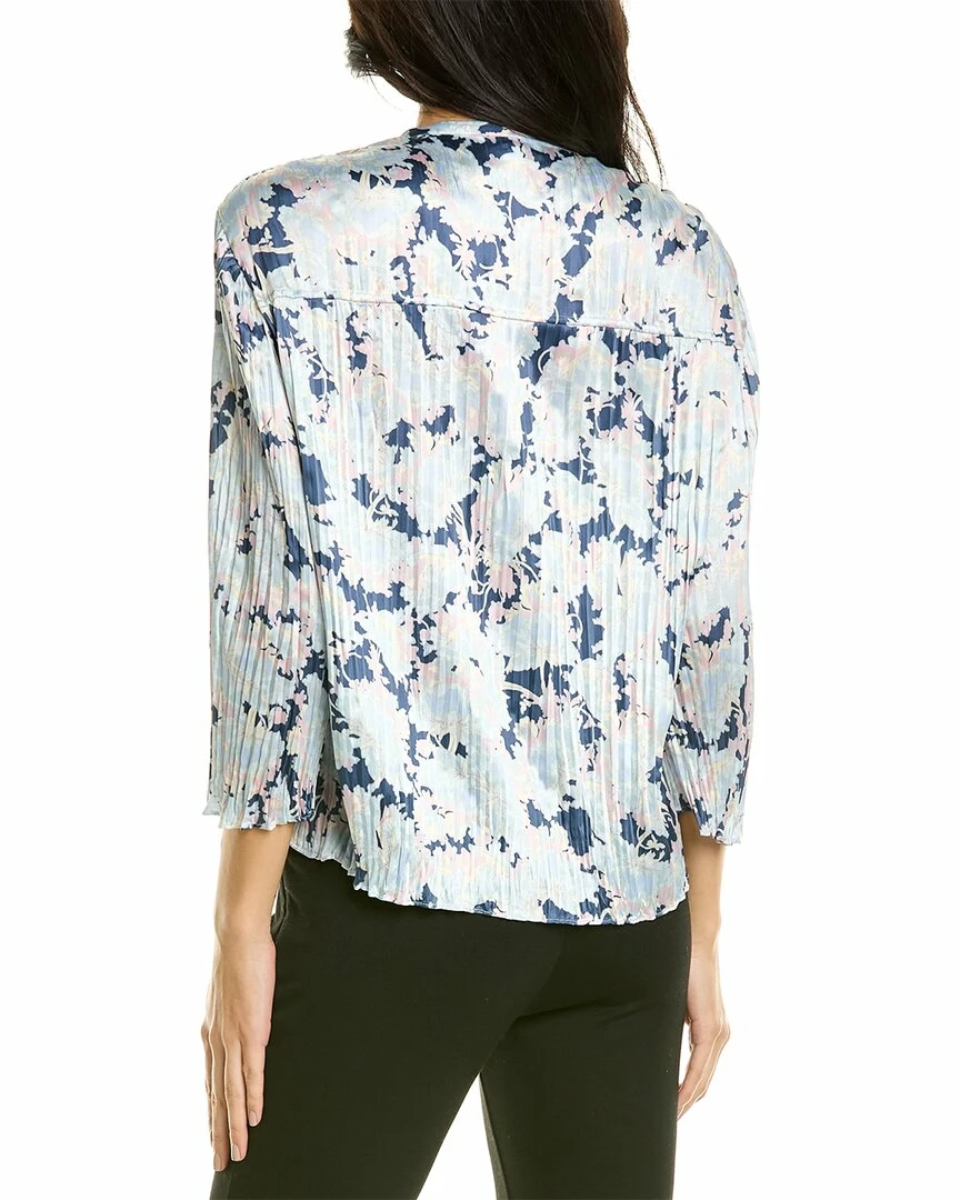Vince Pleated Blouse Women Tops 4 Vince Pleated Blouse Women Tops - Image 2