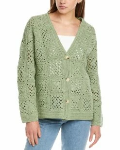 Vince Crocheted Cardigan Women Sweaters & Knits -Vince shop 1411890686 RLLZ 3