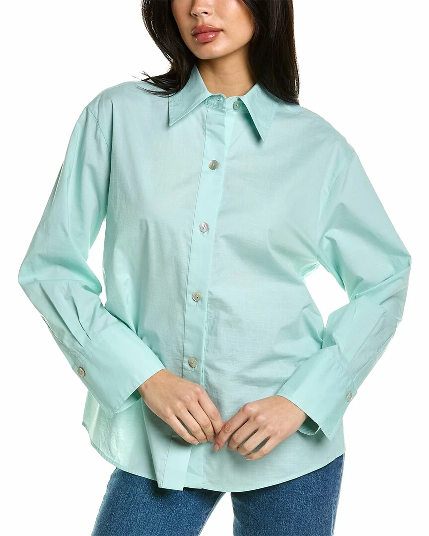 Vince Tie Back Shirt Women Tops 3 Vince Tie Back Shirt Women Tops