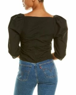 Vince Draped Square Neck Top Women Tops -Vince shop 1411944752 RLLZ 2